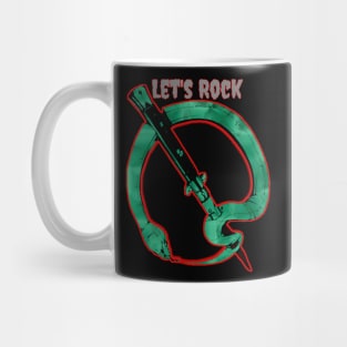 Let's Rock original qotsa snake Mug